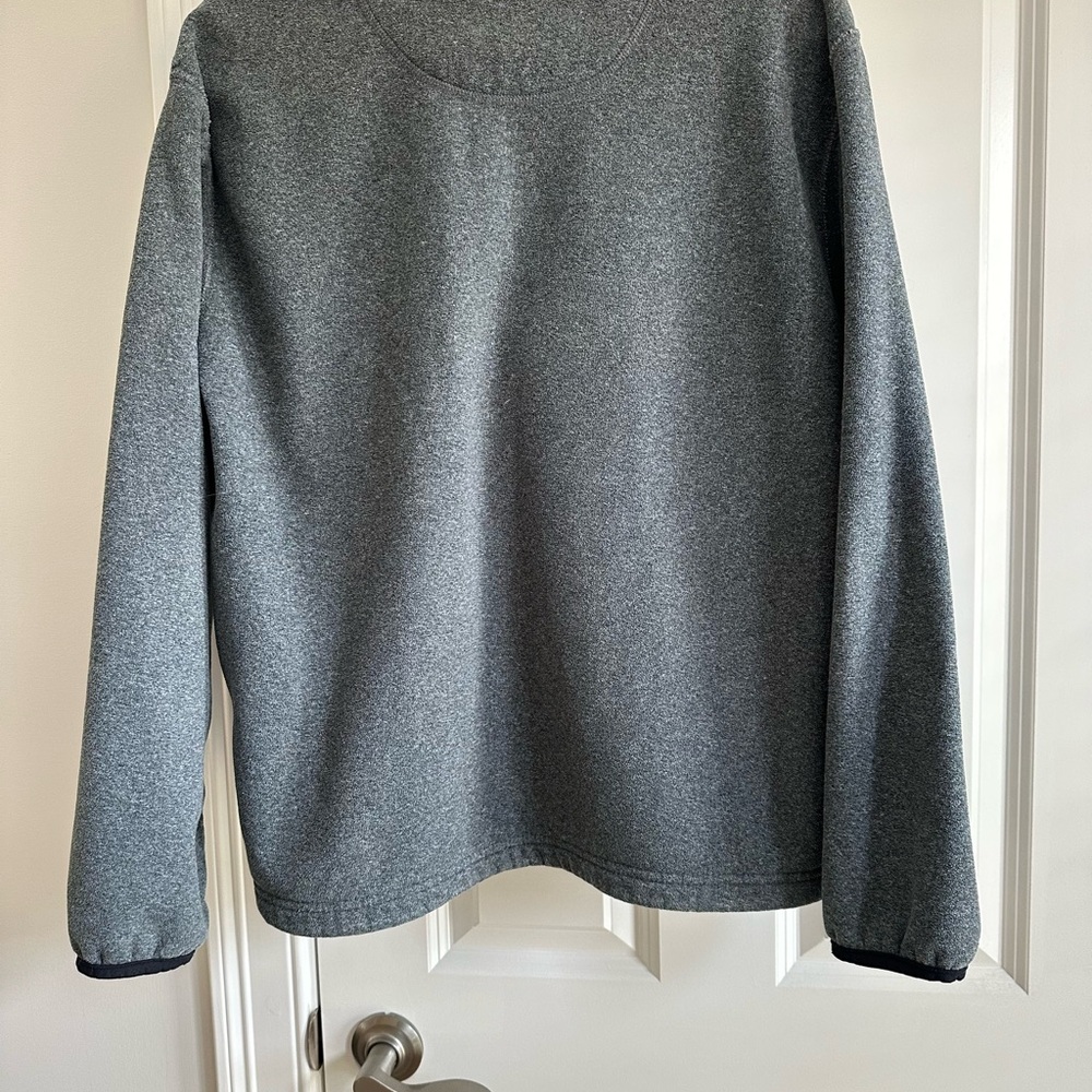 Ralph Lauren Polo Sport Men's Gray Zip-Up Polar Fleece - Picture 2 of 4